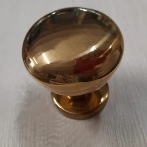 Lage Prijs Pomolo per porta ottonato Ø 70 Ghidini universal 7027